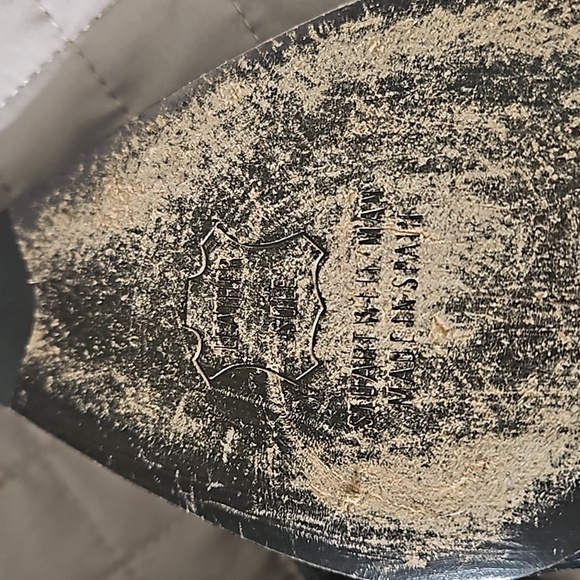 Stuart Weitzman Navy Blue Snakeskin Print Pointed Toe Kitten Heel Size 7.5 - Picture 9 of 16